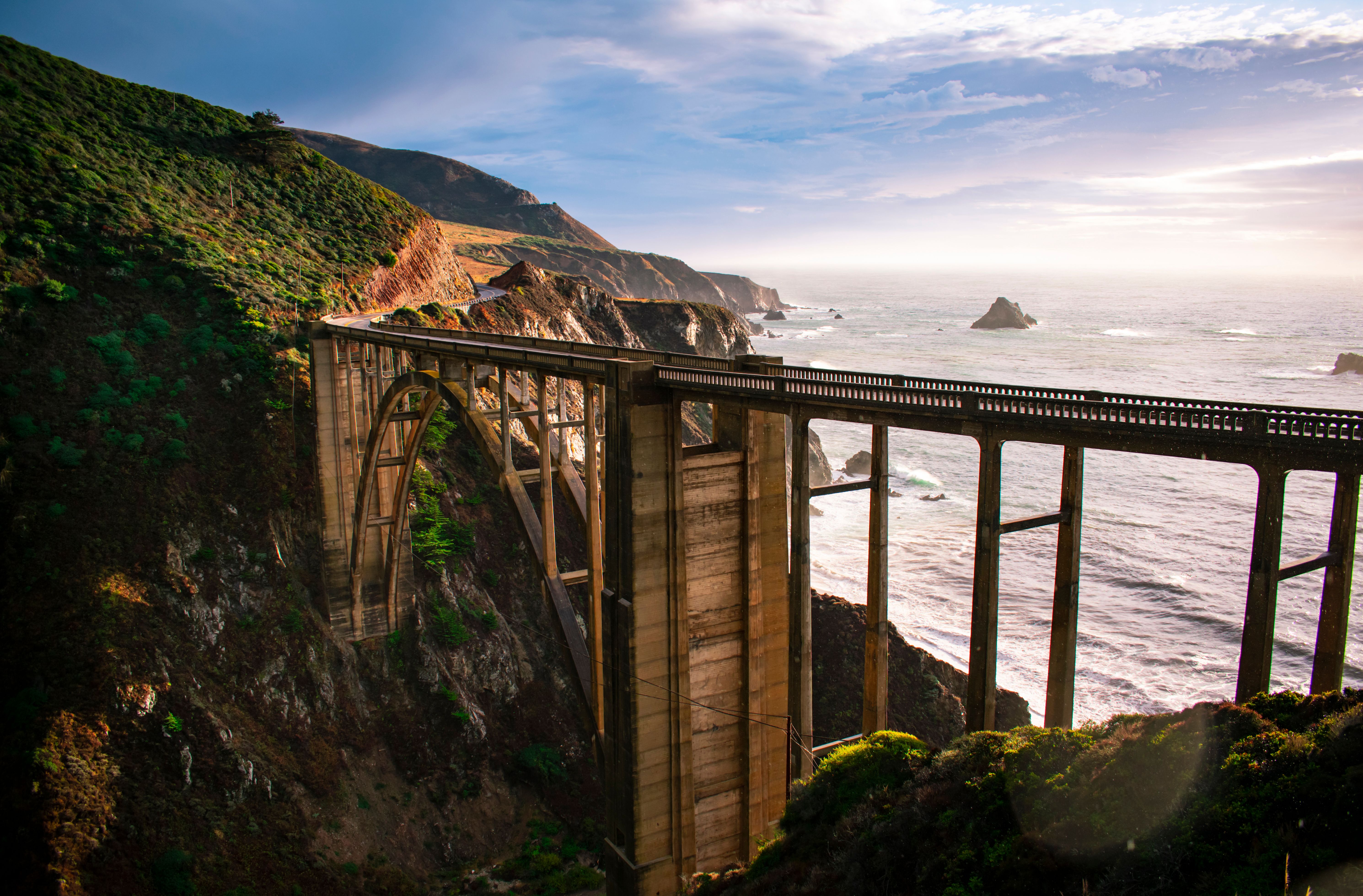 Bixby Bridge on the Big Sur coast